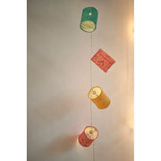 Solar Paper Lantern String Lights