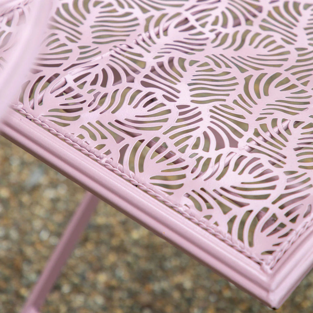 Ensemble table et chaises bistro Amera - Blanc