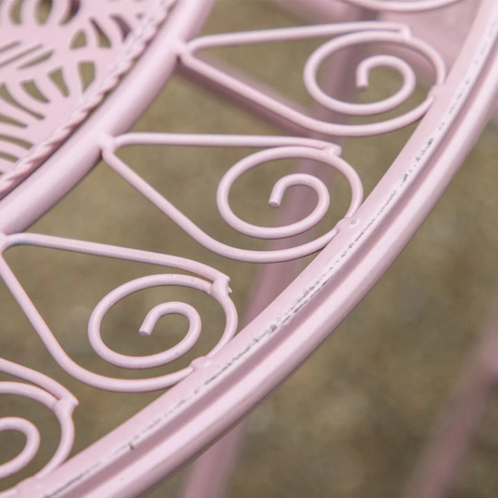 Ensemble table et chaises bistro Amera - Blanc