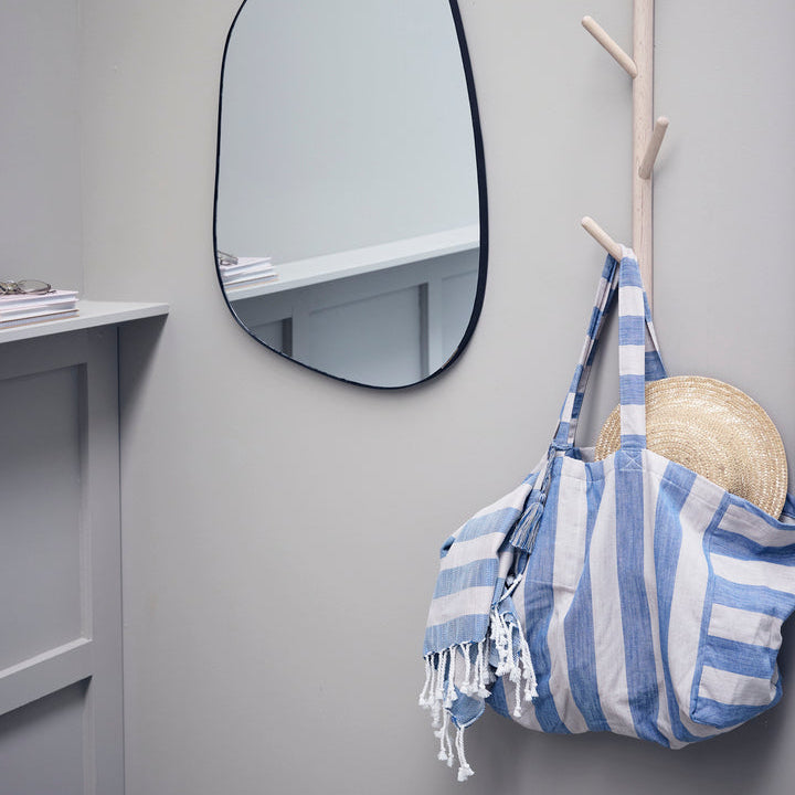 Felima Tote Bag Linen in Blue