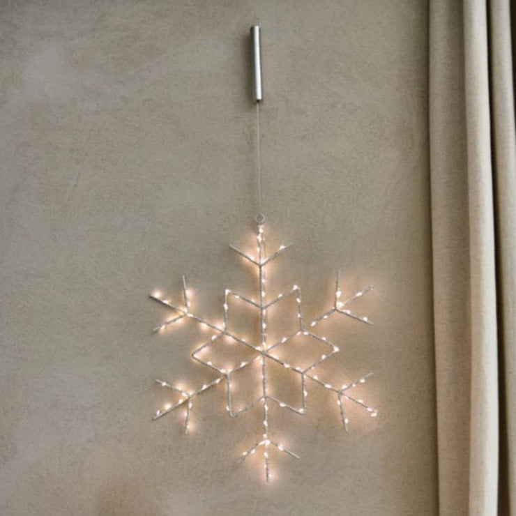 LED Hanging Snowflake light