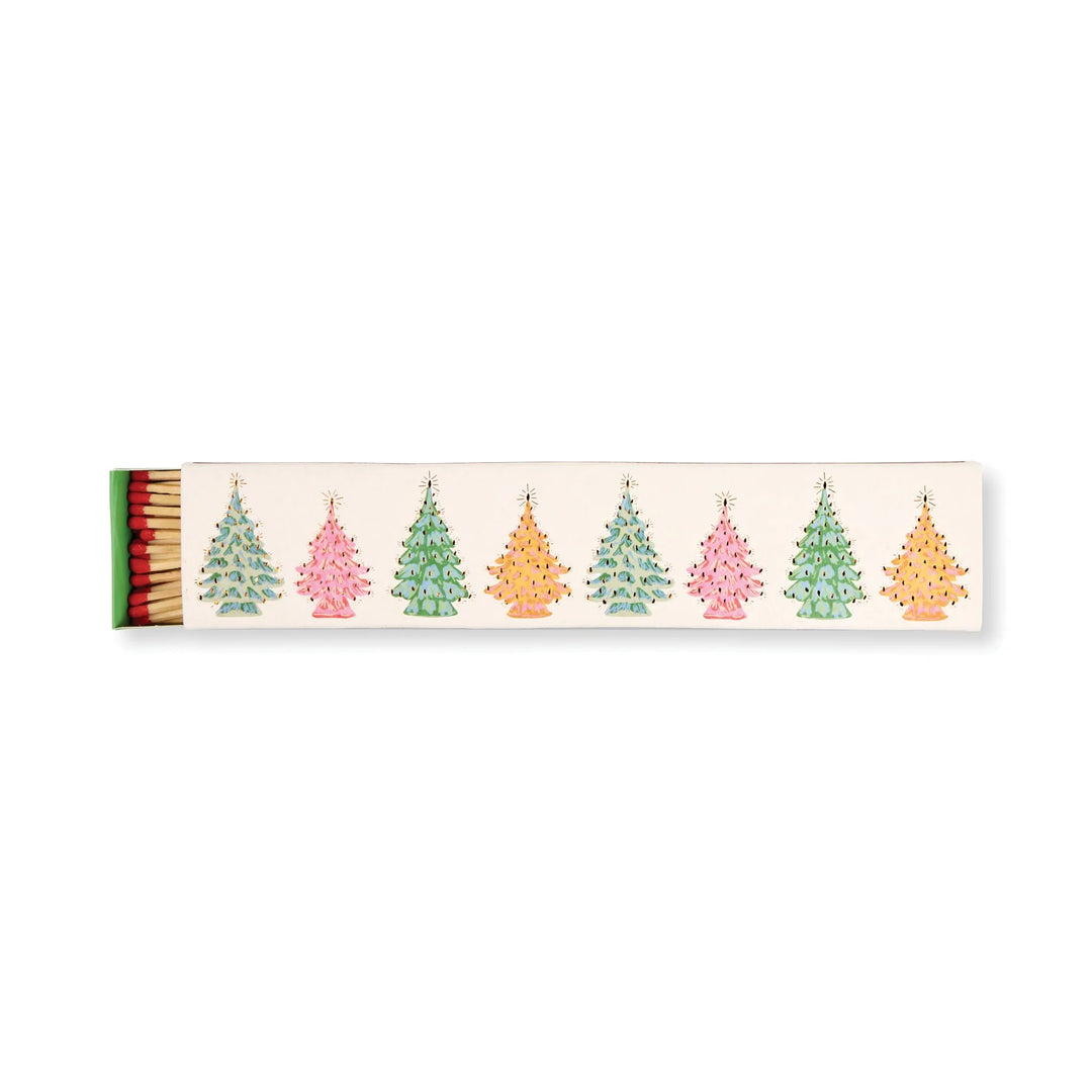 Paddywax Slender Boxed Matches (45 pcs) - Christmas Trees