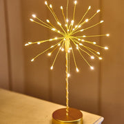 Table Starburst Light in Gold