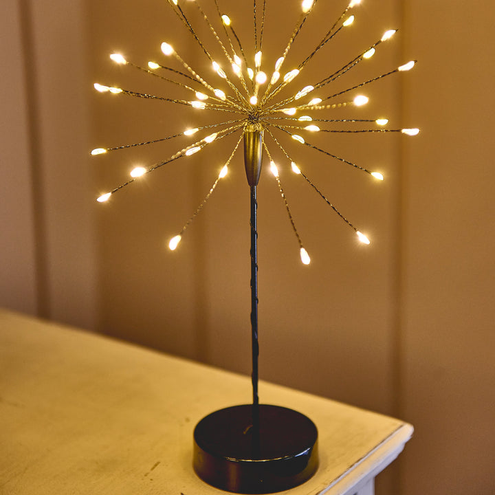 Table Starburst Light in Black