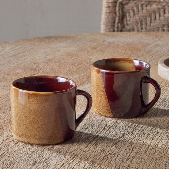 Naav Mugs in Mustard Set of 2