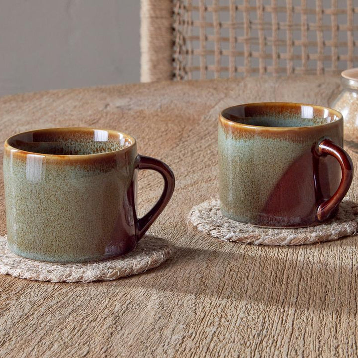 Naav Mugs in Blue Set of 2