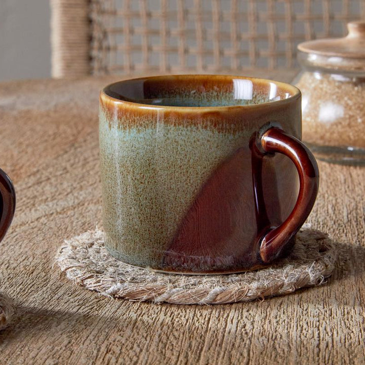 Naav Mugs in Blue Set of 2