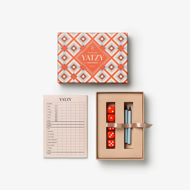 Printworks Bazaar Yatzy Dice Game