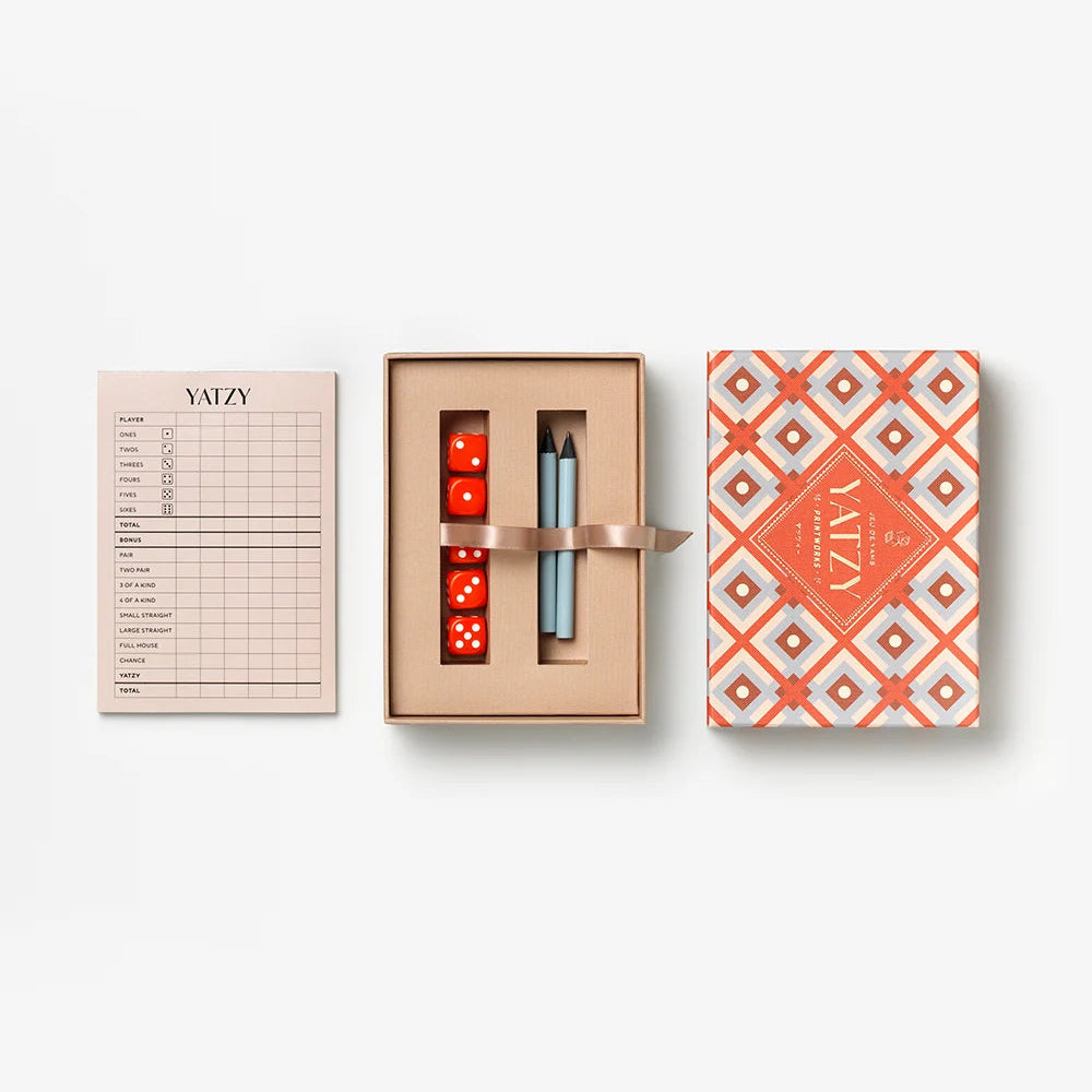 Printworks Bazaar Yatzy Dice Game