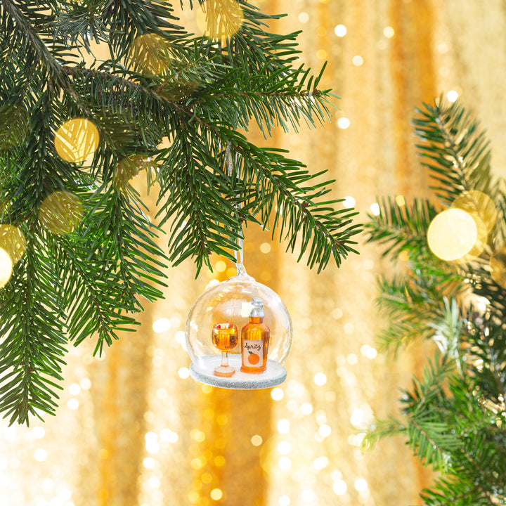 Christmas Spritz Dome Bauble