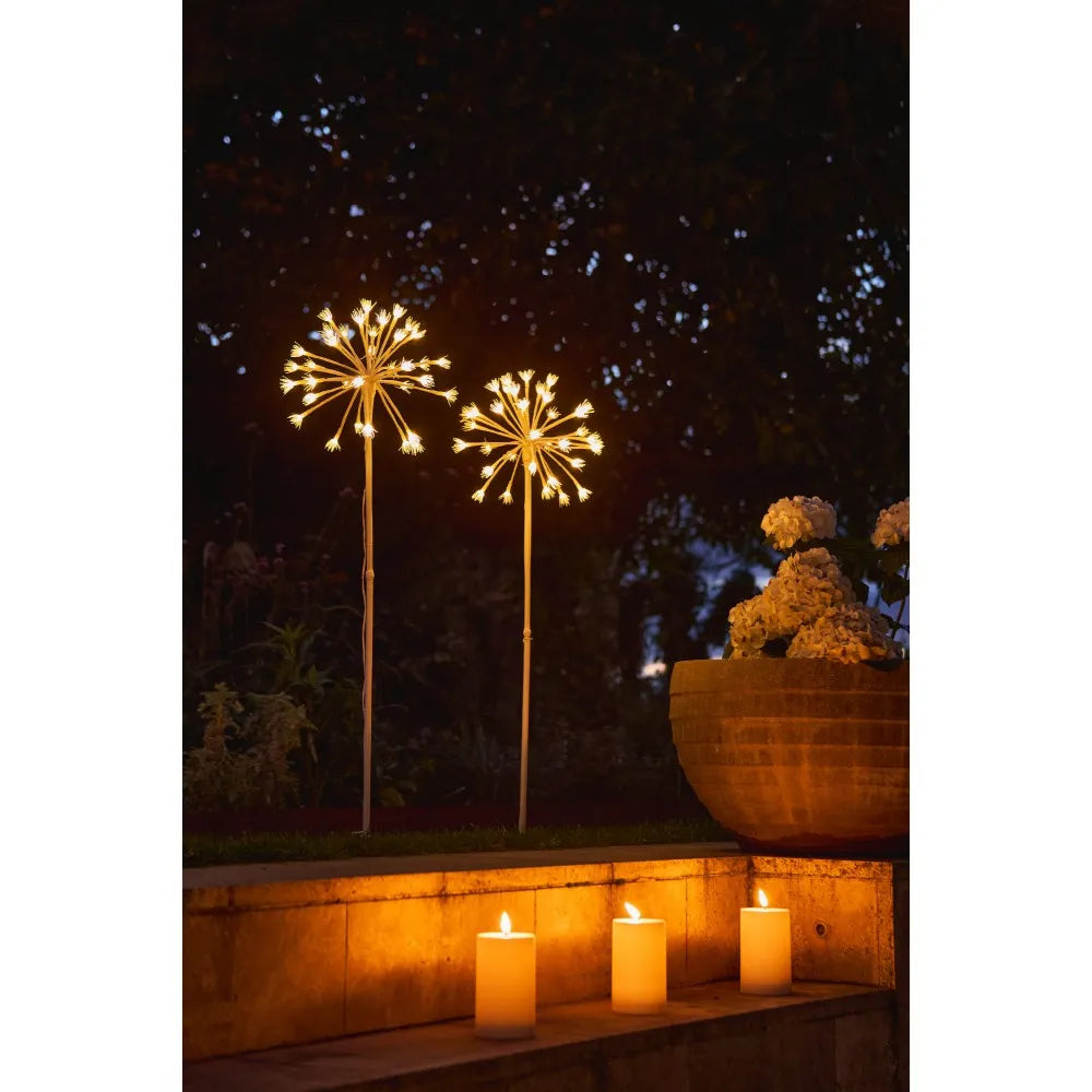 White Wild Fennel LED Stake Light