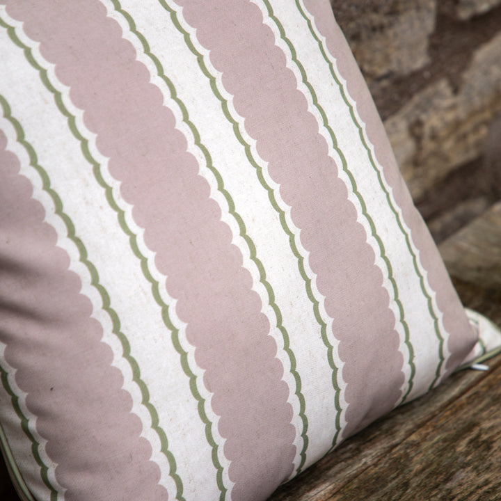 Calivana Cushion in Pink/Natural