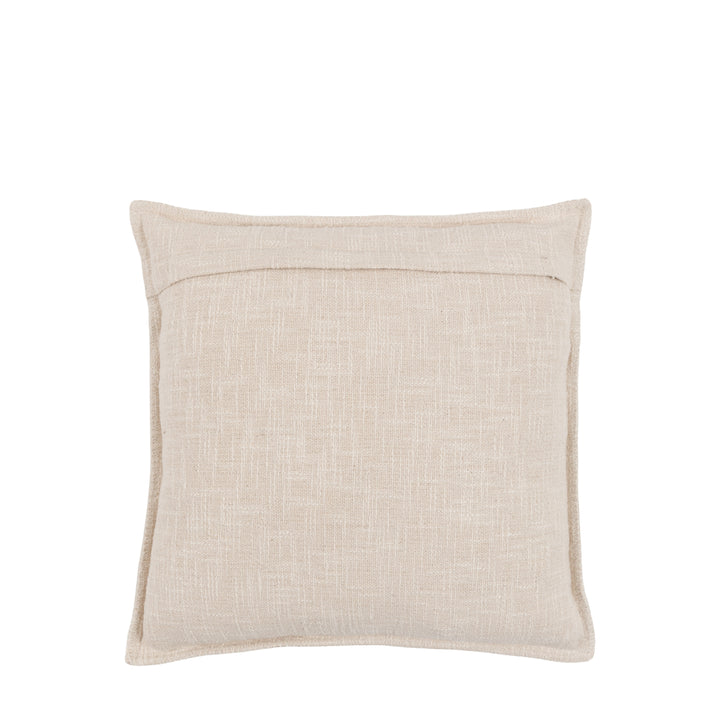 Deco Luxe Embroidered Snowflake Cushion