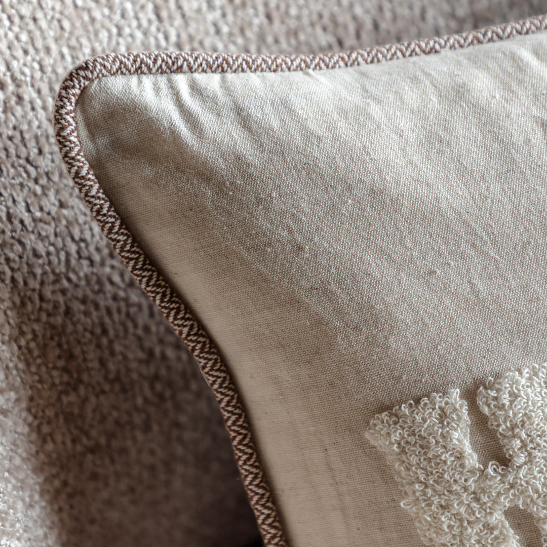 Deco Luxe HoHoHo Embroidered Cushion