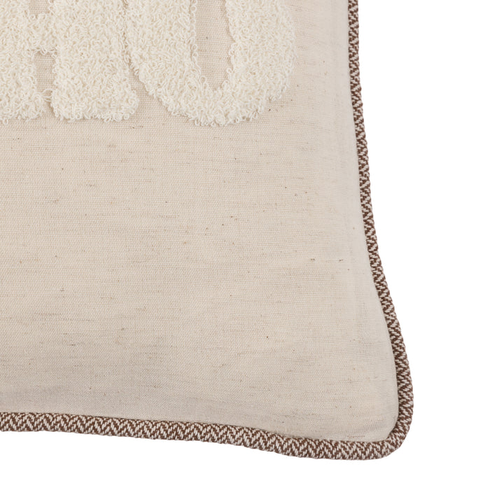 Deco Luxe HoHoHo Embroidered Cushion