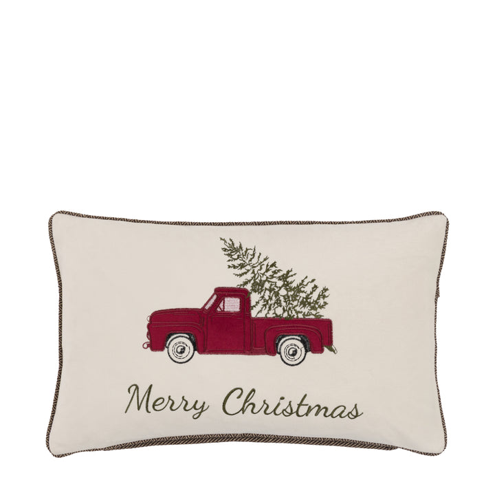 Heritage Embroidered Car Cushion