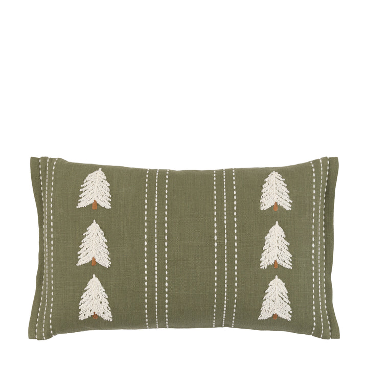 Woodland Tree Embroidered Cushion