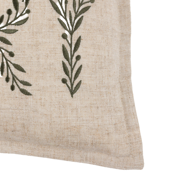 Woodland Embroidered Merry Cushion