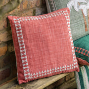 Kai Embroider Border Cushion
