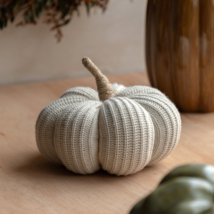 Knitted Pumpkin Cream