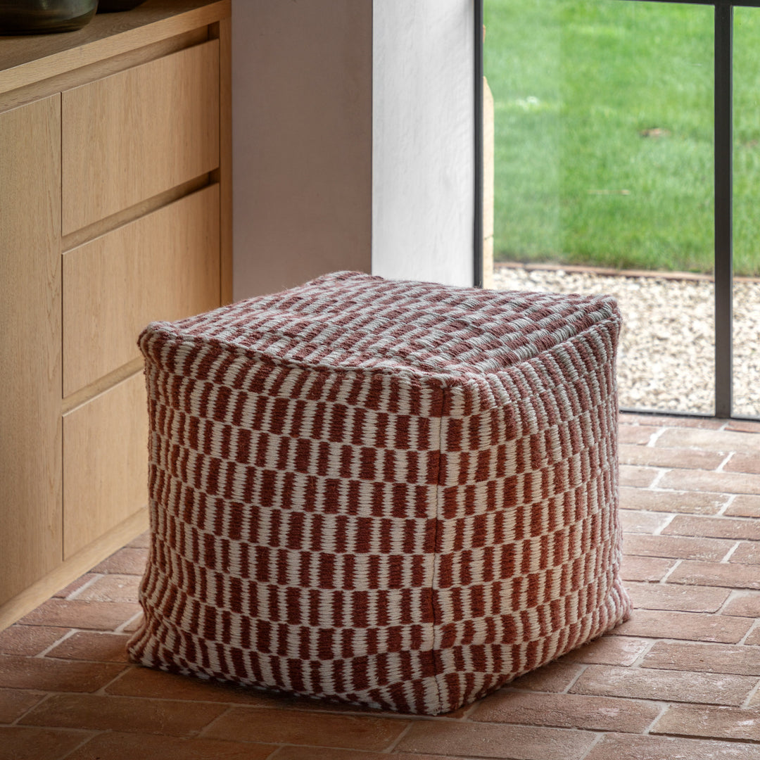 Rauma Pouffe in Nutmeg