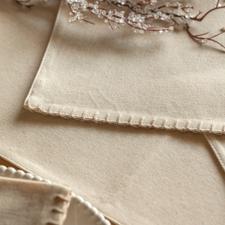 Deco Luxe Snowflake Table Runner