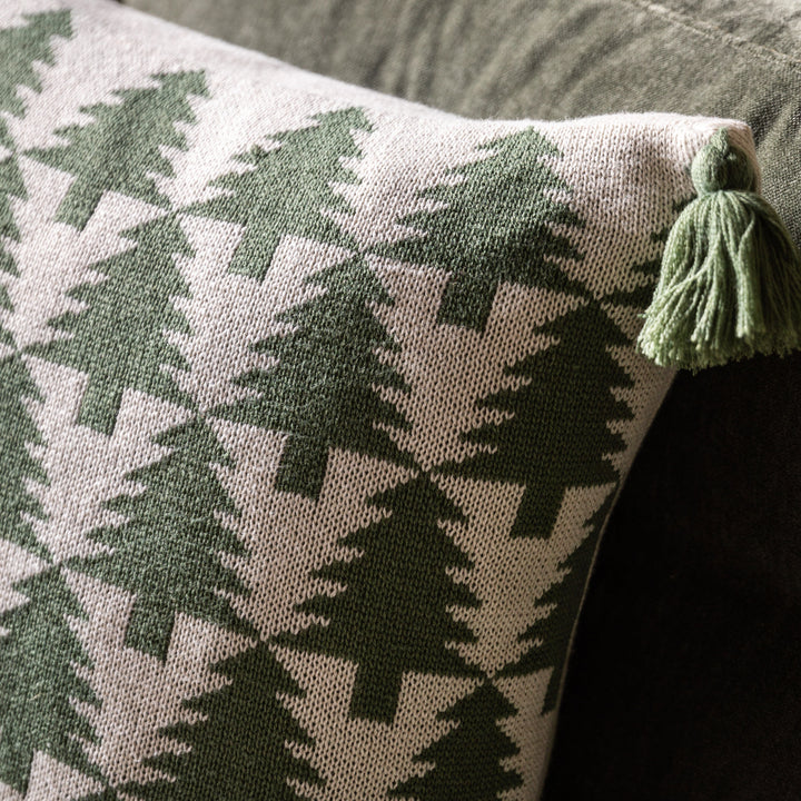 Natures Forest Knit Tree Cushion