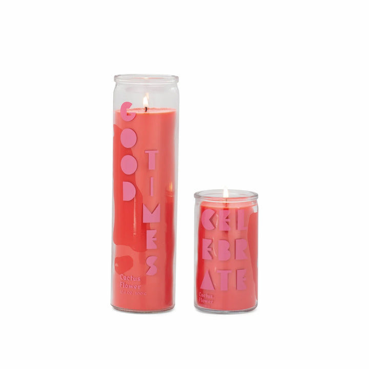 Spark Candle (300g) Good Times Cactus Flower