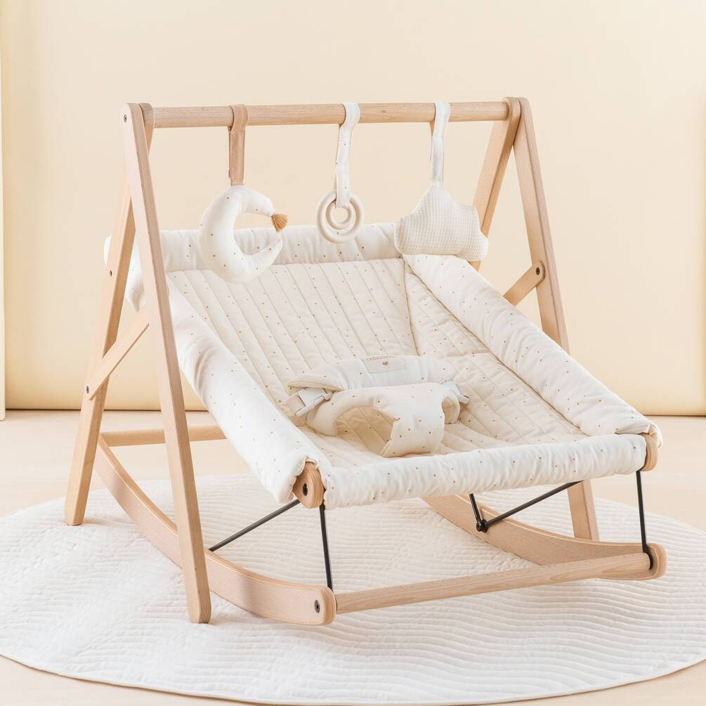 Neutral baby bouncer on sale