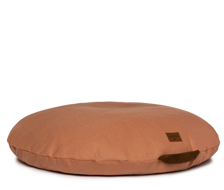 Sahara Beanbag in Sienna Brown by Nobodinoz