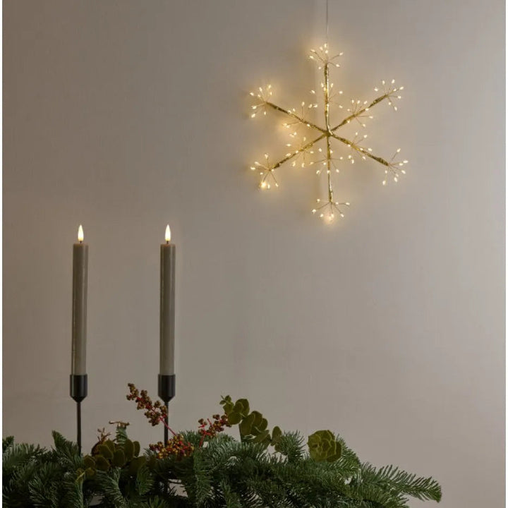 Snowflake Hanging LED Light 50cm
