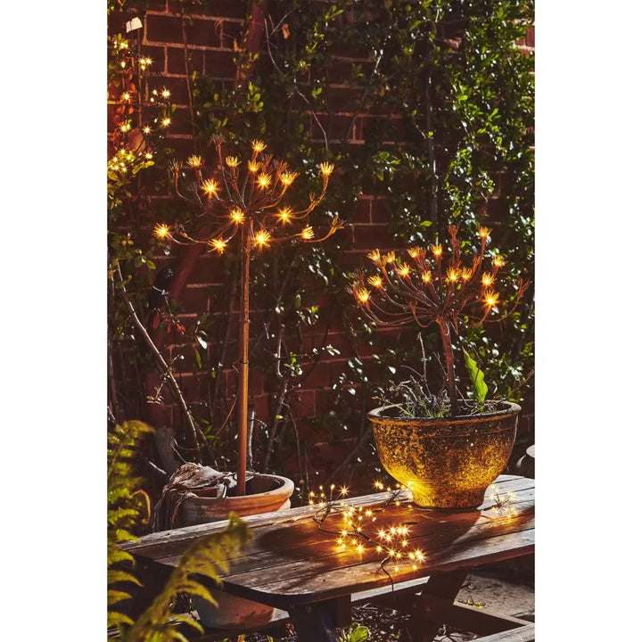 Outdoor Solar Wild Fennel Branch Brown