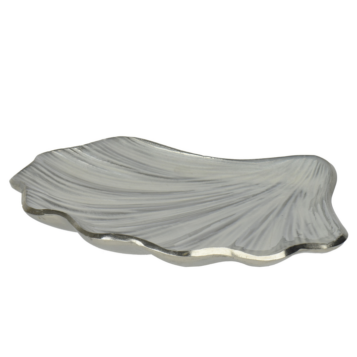 Silver Coastal Shell Plate