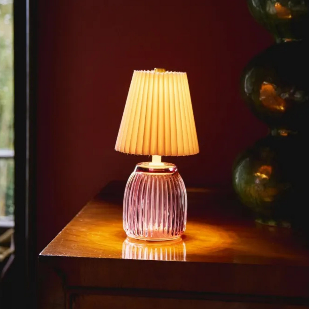 Luma LED Table Lamp in Pink – Ella James
