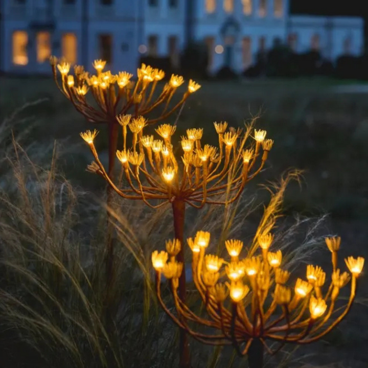 Outdoor Solar Wild Fennel Branch Brown