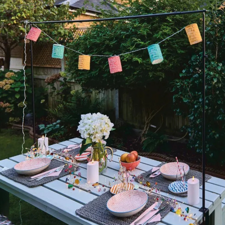 Solar/Battery LED Lantern Chain