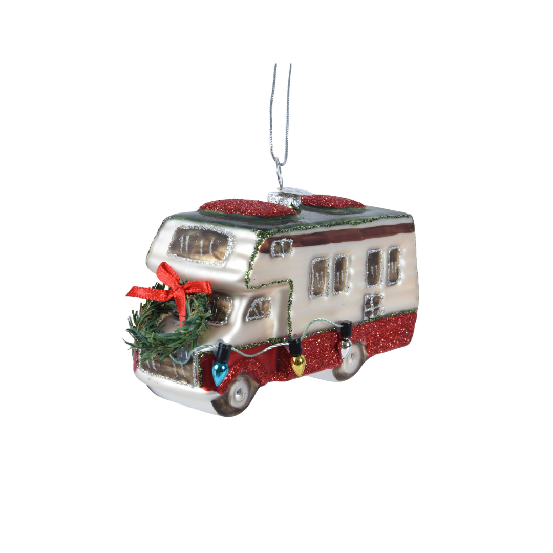 Festive Caravan Tree Decoration