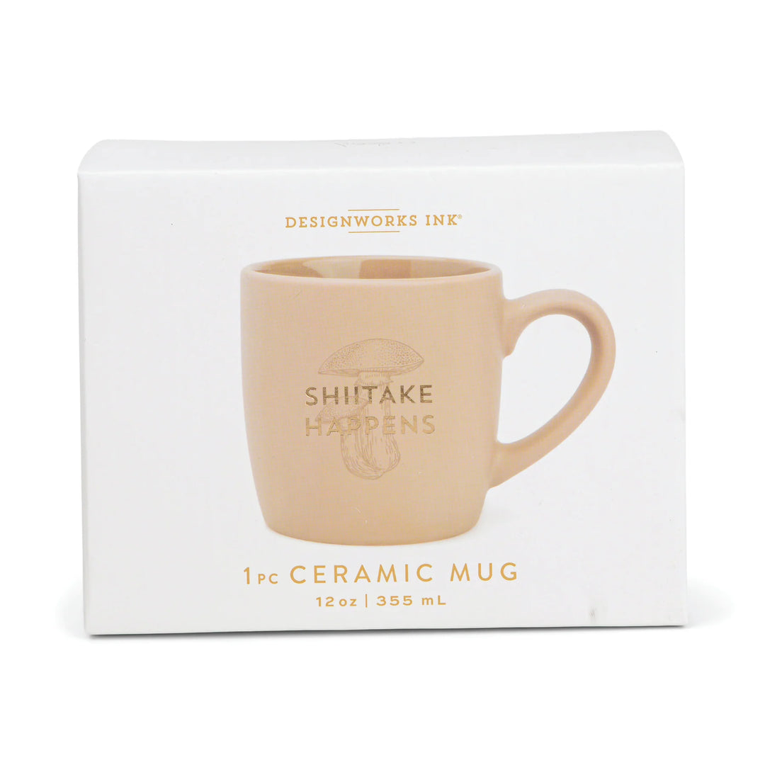 Vintage Sass Shiitake Happens Boxed Mug