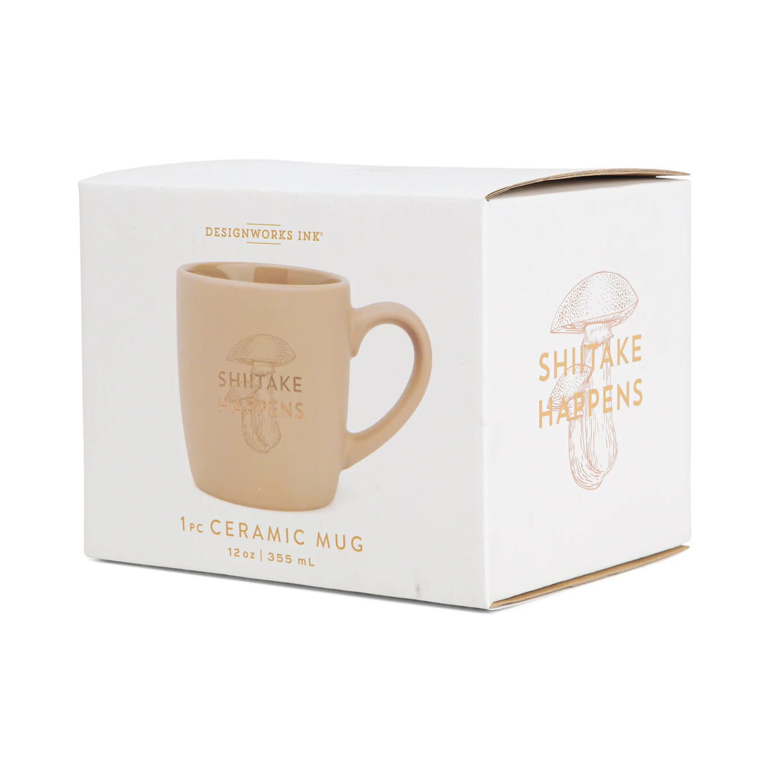 Vintage Sass Shiitake Happens Boxed Mug