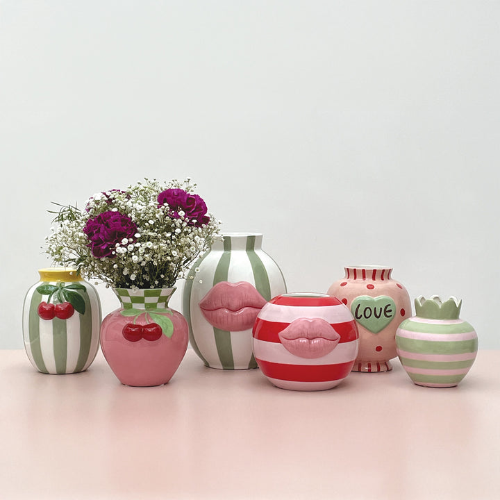 Love Pink Vase