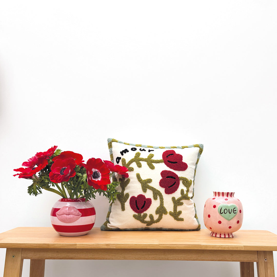 Love Pink Vase