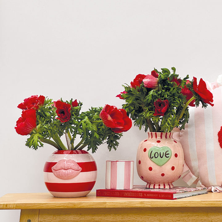 Love Pink Vase