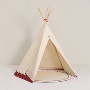 Arizona Vibes Teepee in Carmine by Nobodinoz