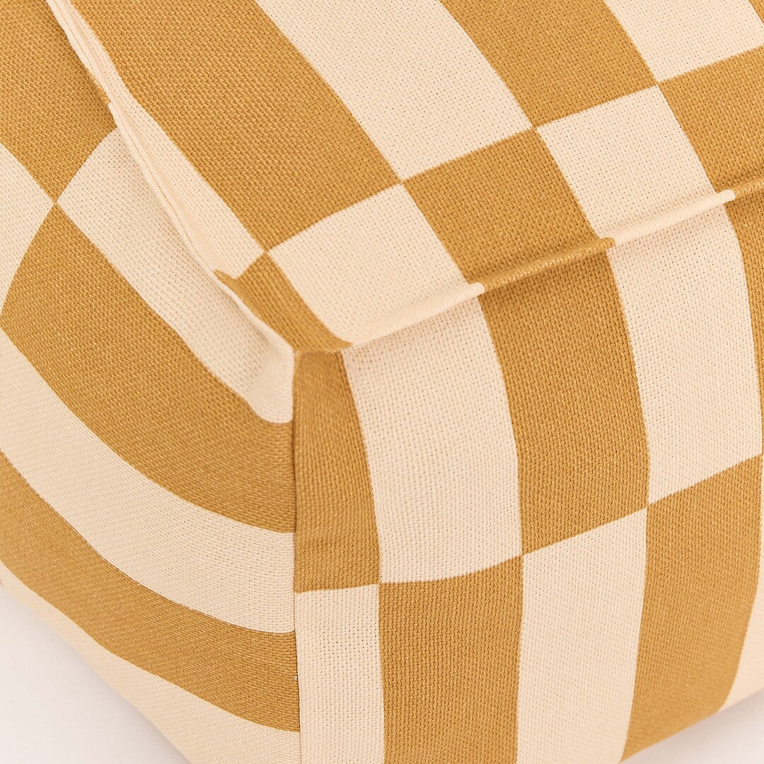 Vibes Adult Long Beanbag in Mustard Sand Tiles