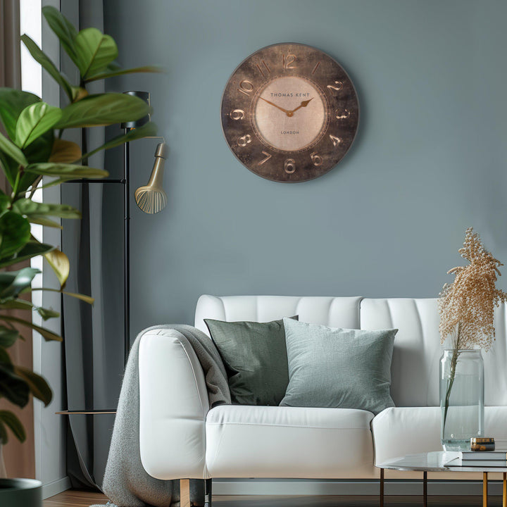 Small Wall Clock Sovereign Gold