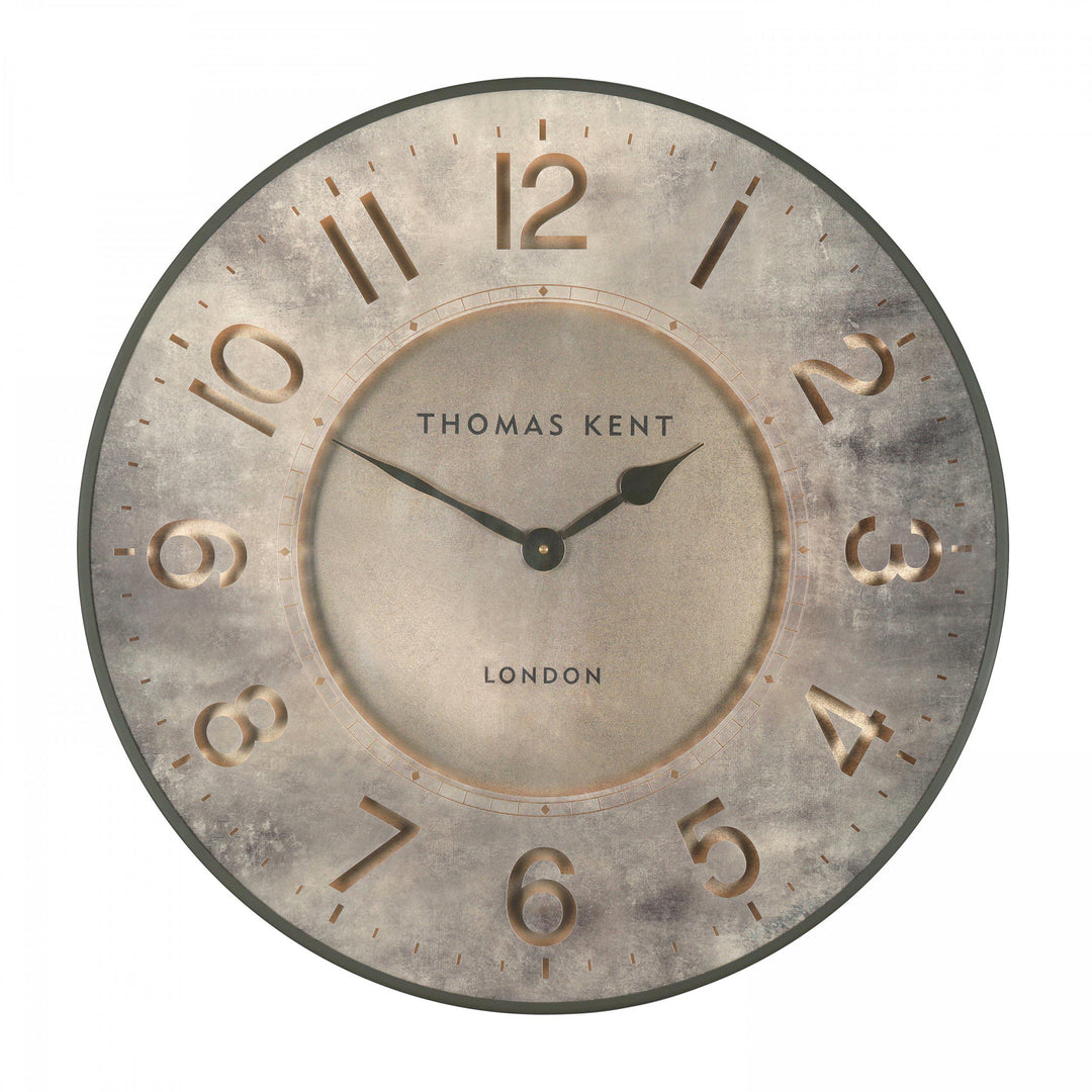 Wall Clock Harvest Gold