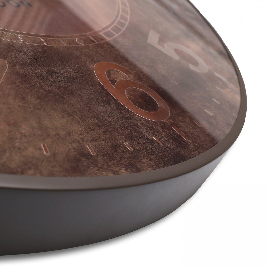 Large Wall Clock Sovereign Gold