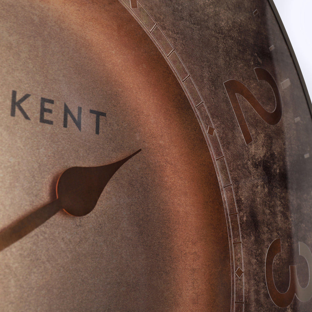 Large Wall Clock Sovereign Gold