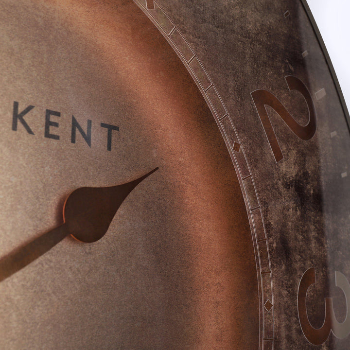 Large Wall Clock Sovereign Gold