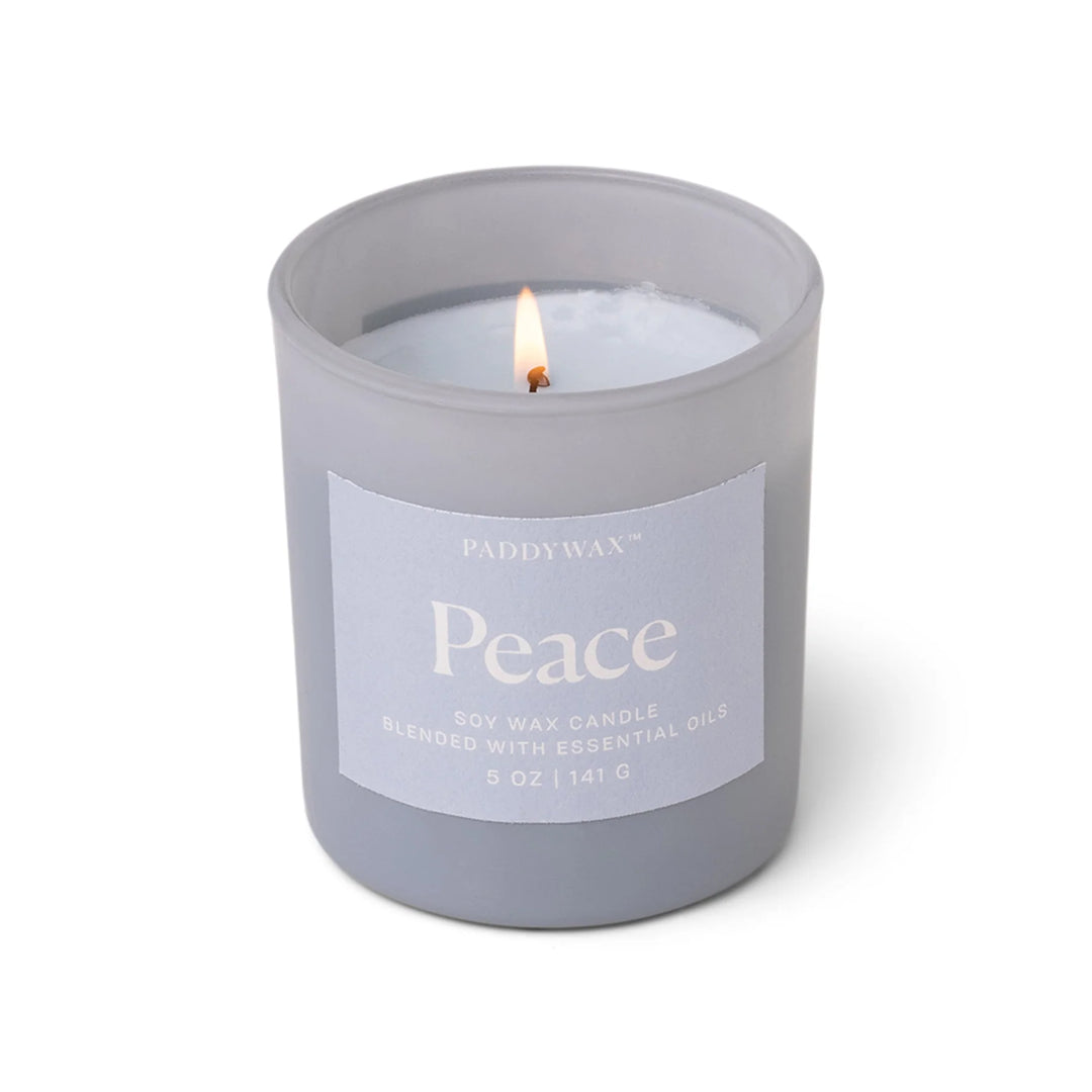 Wellness Glass Candle Peace